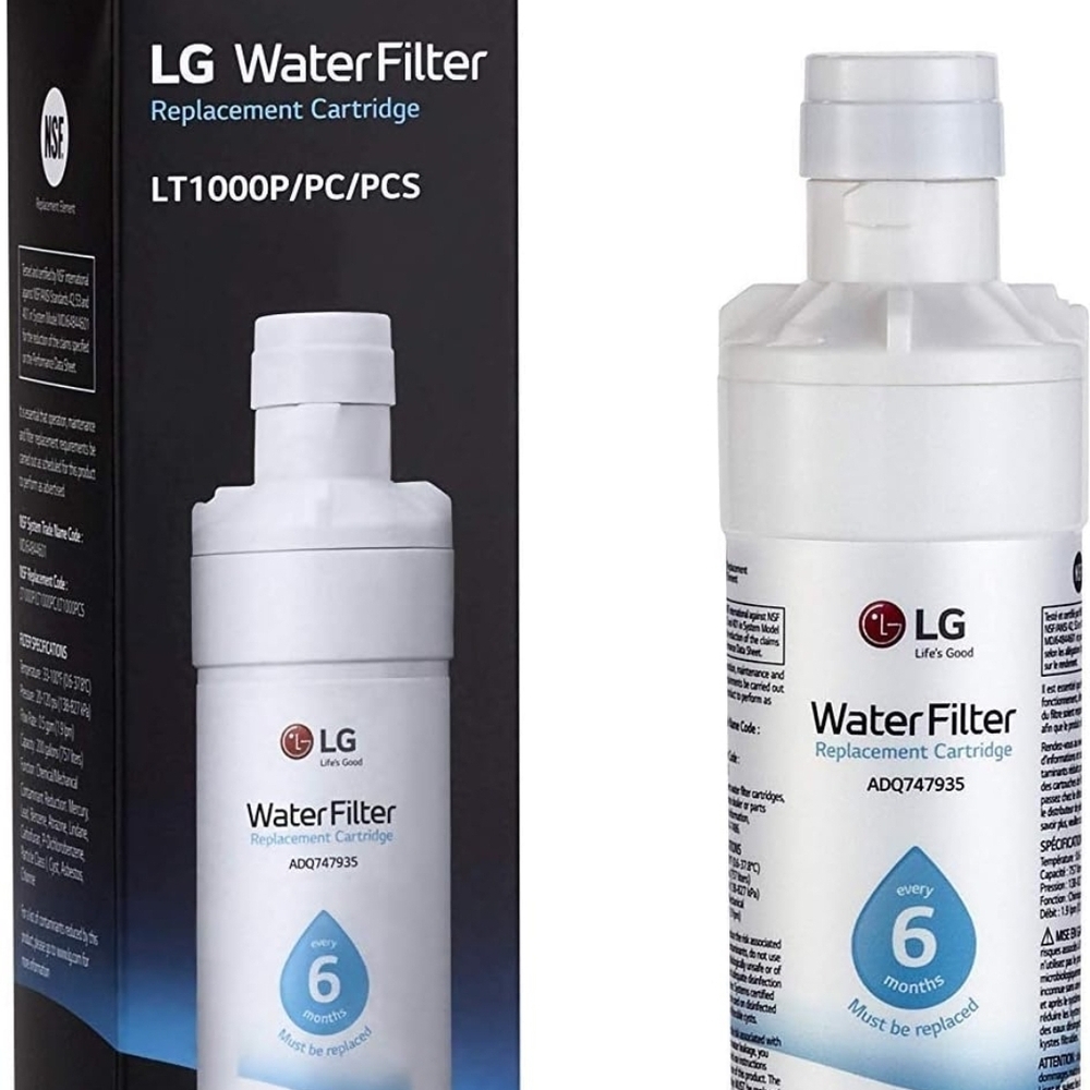3 NEW LT1000P, LG Genuine Water Filter Cartridge - White